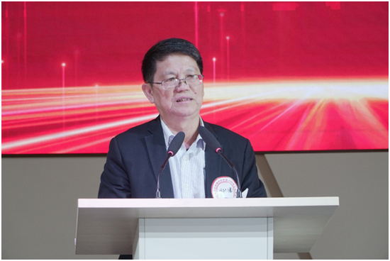 海南省宋慶齡宋耀如研究會(huì)會(huì)長(zhǎng)陳封椿致辭。符敦孝攝