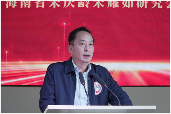 海南春光食品有限公司董事長(zhǎng)黃春光。符敦孝攝