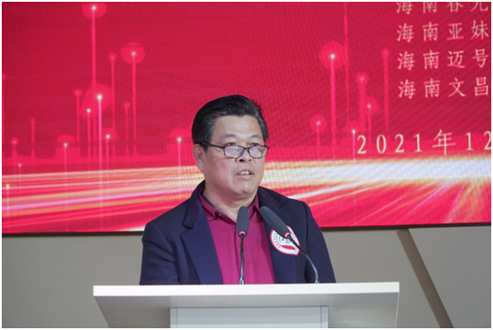 海南同康集團(tuán)董事長(zhǎng)周經(jīng)良。符敦孝攝